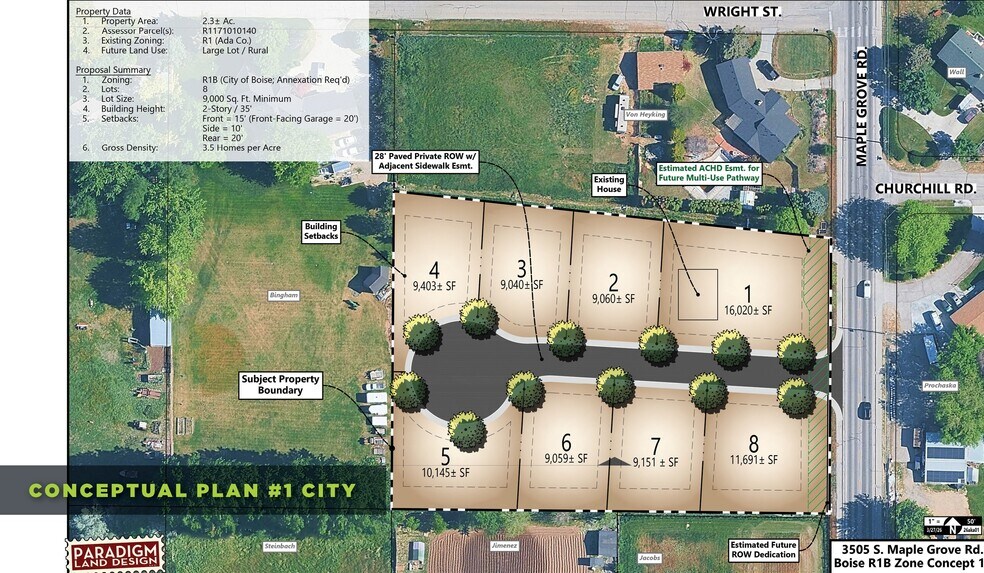 More Photos Of 3505 S Maple Grove Rd, Boise Land For Sale
