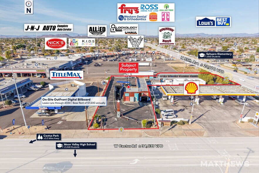 More Photos Of 3510 W Cactus Rd, Phoenix Carwash For Sale