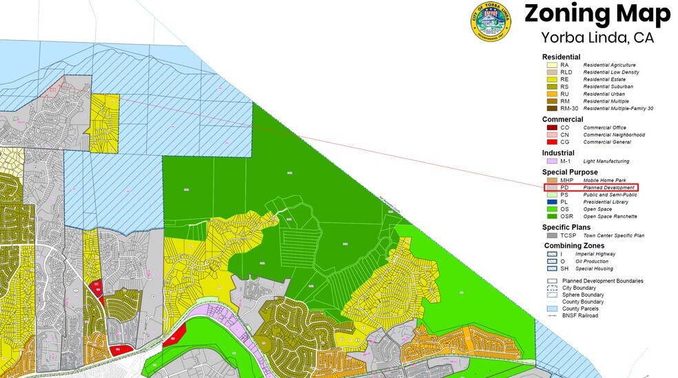 Primary Photo Of 0 Rim Rd, Yorba Linda Land For Sale