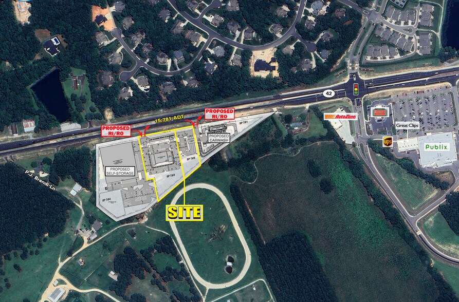 More Photos Of NC-42 & P.J. Brandi ln, Clayton Land For Lease