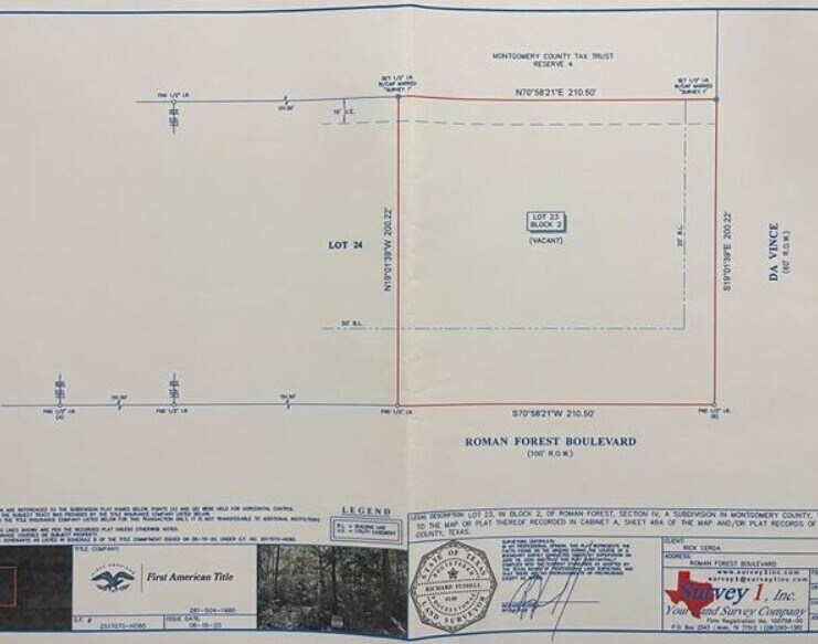 More Photos Of 3011 Roman Forest blvd, New Caney Land For Sale
