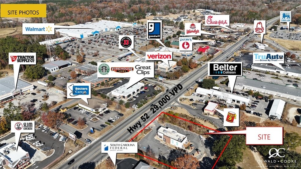 More Photos Of 460 N Hwy 52, Moncks Corner Fast Food For Sale