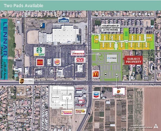 Primary Photo Of 19th Ave & Baseline Rd @ Baseline Rd, Phoenix Land For Lease