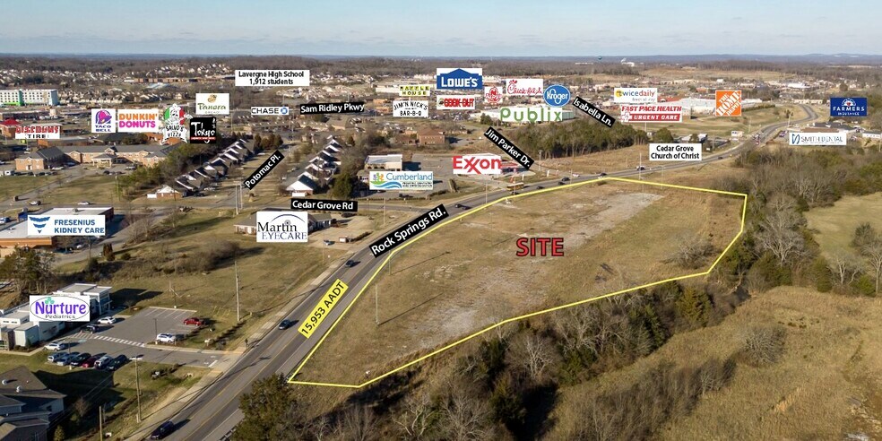 Primary Photo Of 1577 Rock Springs Rd, Smyrna Land For Sale