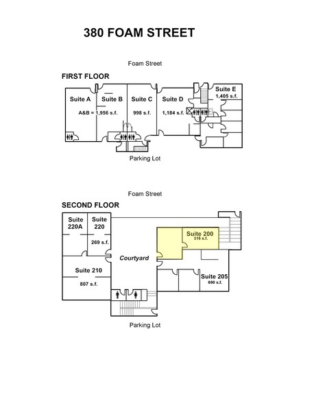 More Photos Of 380-398 Foam St, Monterey Office For Lease