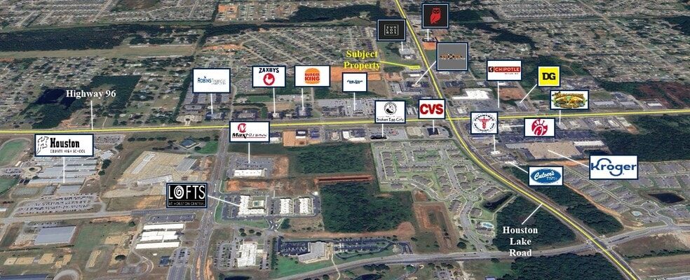 More Photos Of 1281 S Houston Lake Rd, Warner Robins Restaurant For Lease