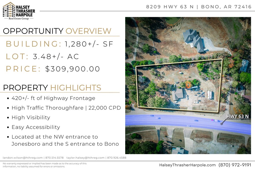 More Photos Of 8209 Highway 63 N, Bono Auto Repair For Sale