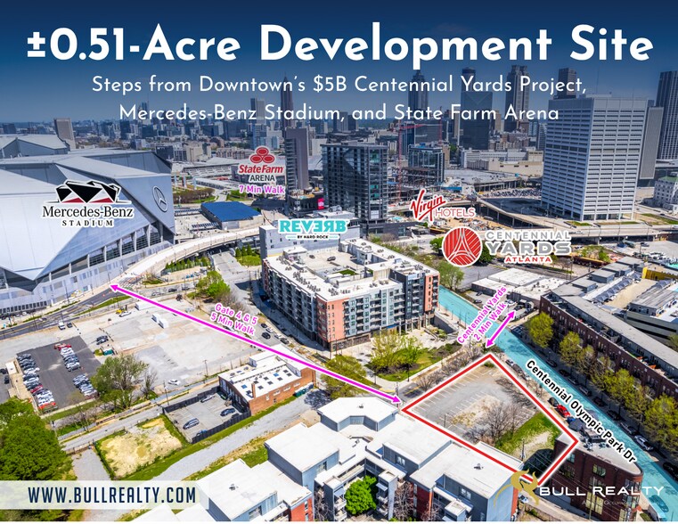 Primary Photo Of 95 Centennial Olympic Park Dr, Atlanta Land For Sale