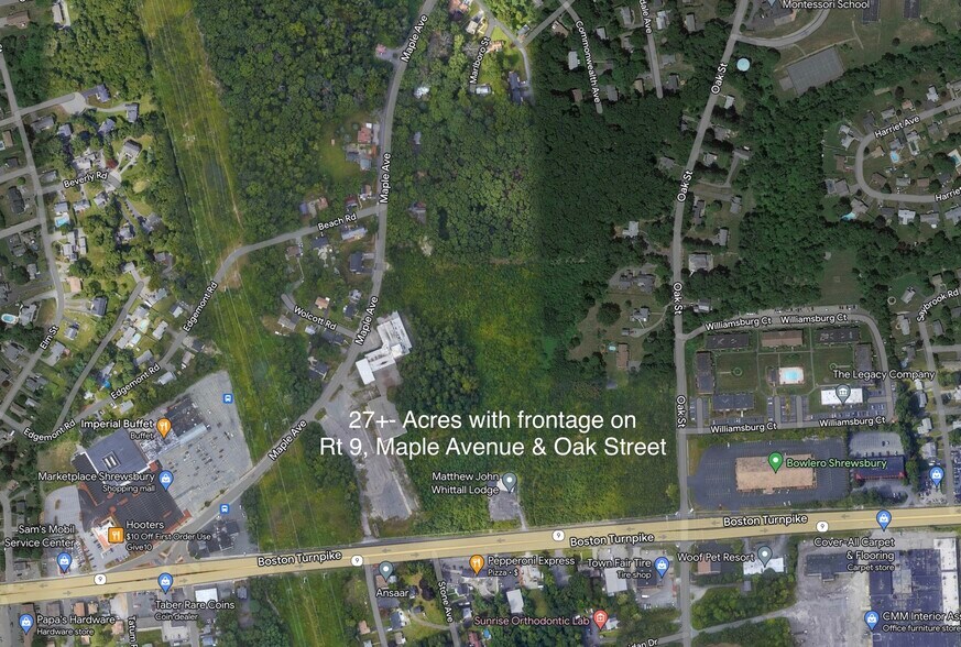 More Photos Of Route 9 Ave, Shrewsbury Land For Lease