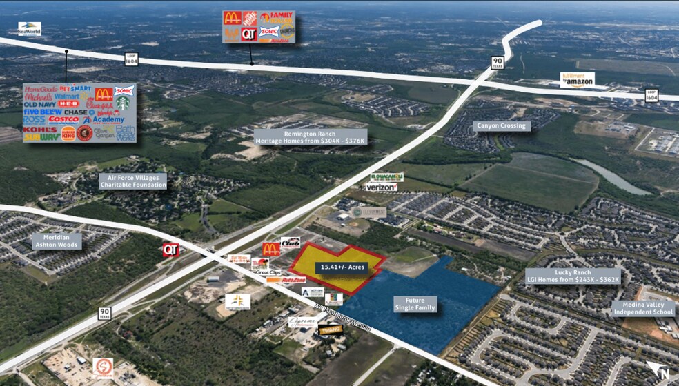 More Photos Of W US Highway 90, San Antonio Land For Sale