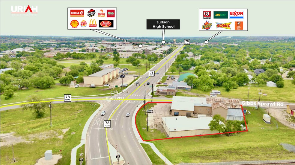 Primary Photo Of 103-109 Gibbs Sprawl Rd, Converse General Retail For Sale