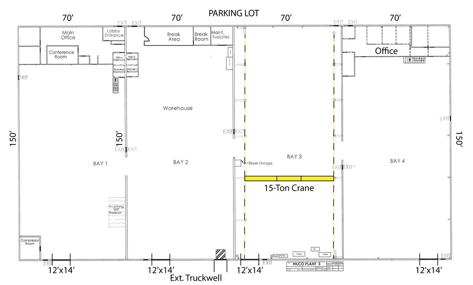 More Photos Of 15211 Laethem Dr, Armada Manufacturing For Lease