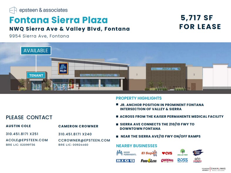 Primary Photo Of 9954 Sierra Ave, Fontana Supermarket For Lease