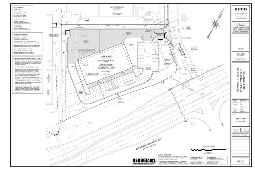 More Photos Of 4129 Industry Way, Flowery Branch Land For Lease