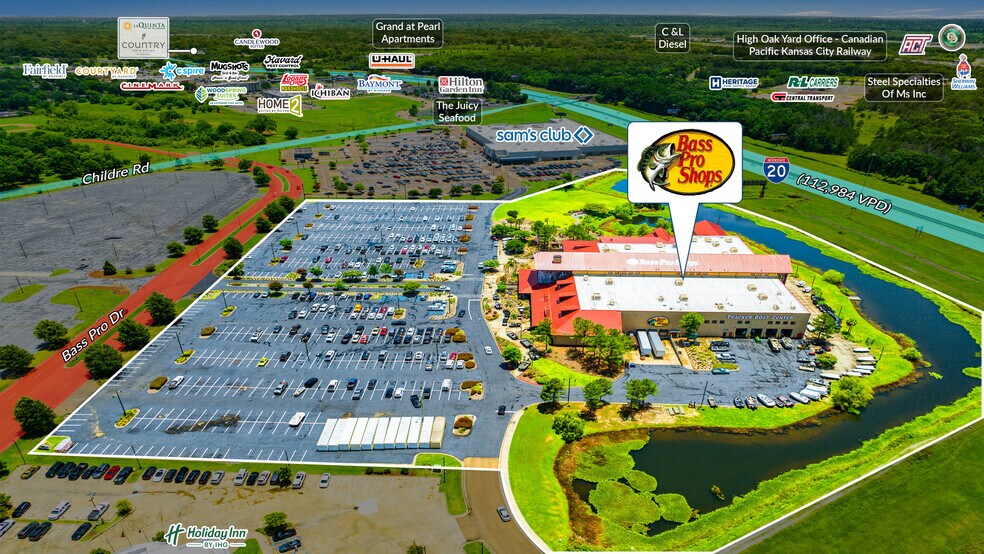 More Photos Of 100 Bass Pro Dr, Pearl General Retail For Sale