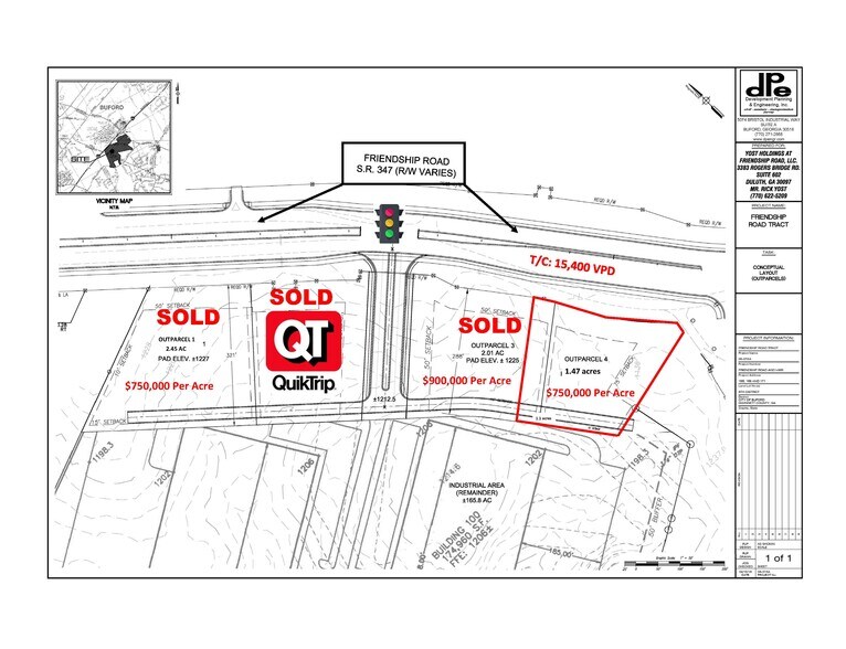 More Photos Of Friendship Rd at I-985, Buford Land For Sale