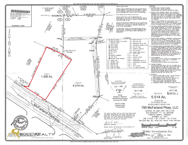 More Photos Of 795 McFarland Pky, Alpharetta Land For Sale