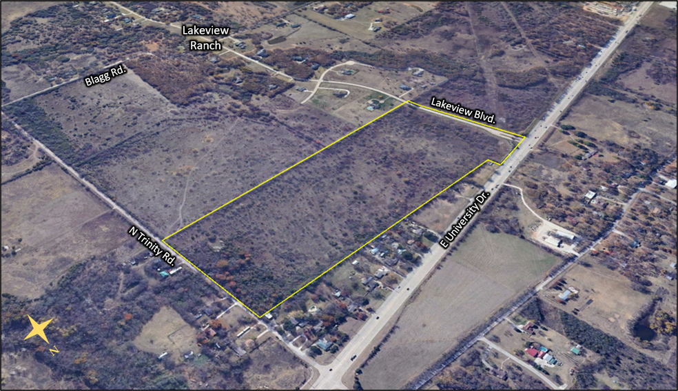 Primary Photo Of E University Dr. (US 380), Denton Land For Sale