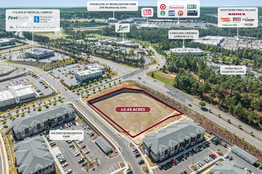 Primary Photo Of Morganton Rd @ Brucewood Rd, Southern Pines Land For Sale