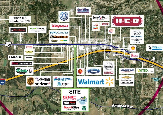 More Photos Of US Highway 180, Hudson Oaks Unknown For Lease