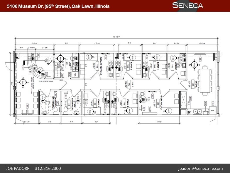More Photos Of 5100-5116 Museum Dr, Oak Lawn General Retail For Lease