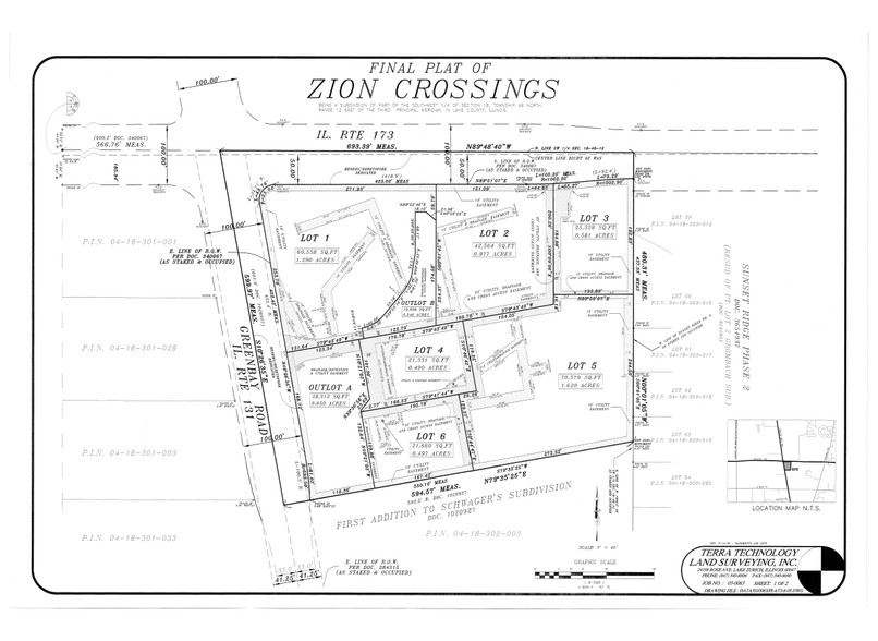 Primary Photo Of Route 173 & Green Bay Rd, Zion Land For Sale