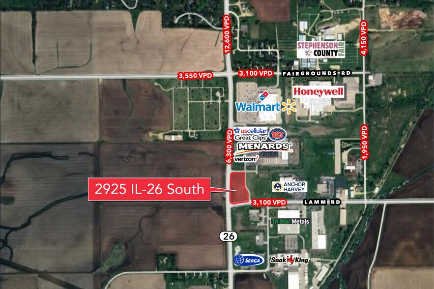 More Photos Of 2925 Illinois Route 26 S, Freeport Land For Lease