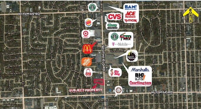 More Photos Of 29191-29307 Southfield Rd, Southfield Unknown For Lease