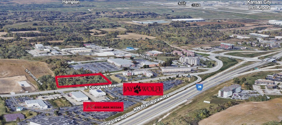 Primary Photo Of 9488 N Congress Ave, Kansas City Land For Sale