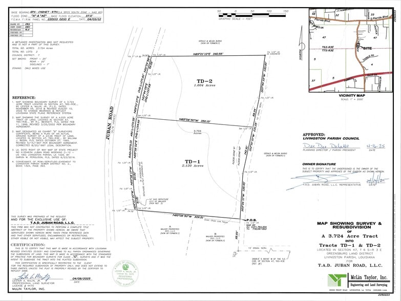 More Photos Of 28046 Juban Rd, Denham Springs Land For Lease