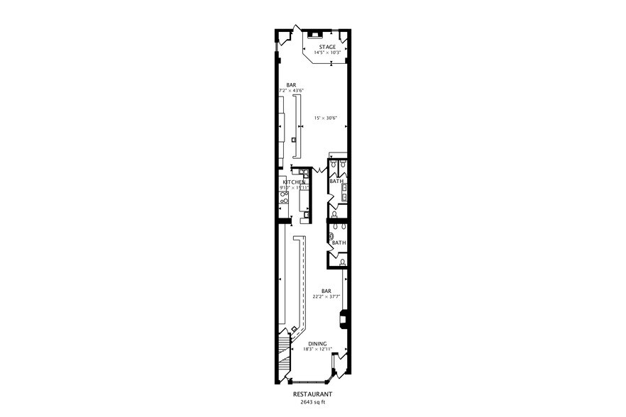More Photos Of 2723 N Halsted St, Chicago Bar For Sale