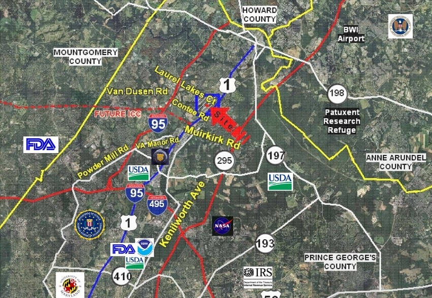 More Photos Of 8003-8039 Laurel Lakes Ct, Laurel Light Distribution For Lease