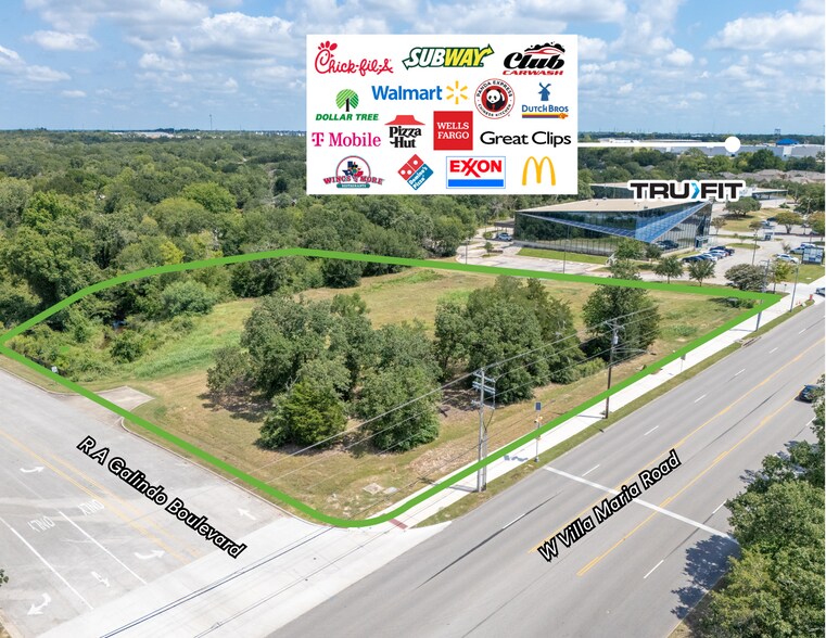 Primary Photo Of NEC of R A Galindo Parkway & West Villa Maria rd, Bryan Land For Sale