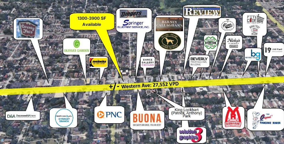 More Photos Of 10648-10660 S Western Ave, Chicago Storefront Retail Office For Lease