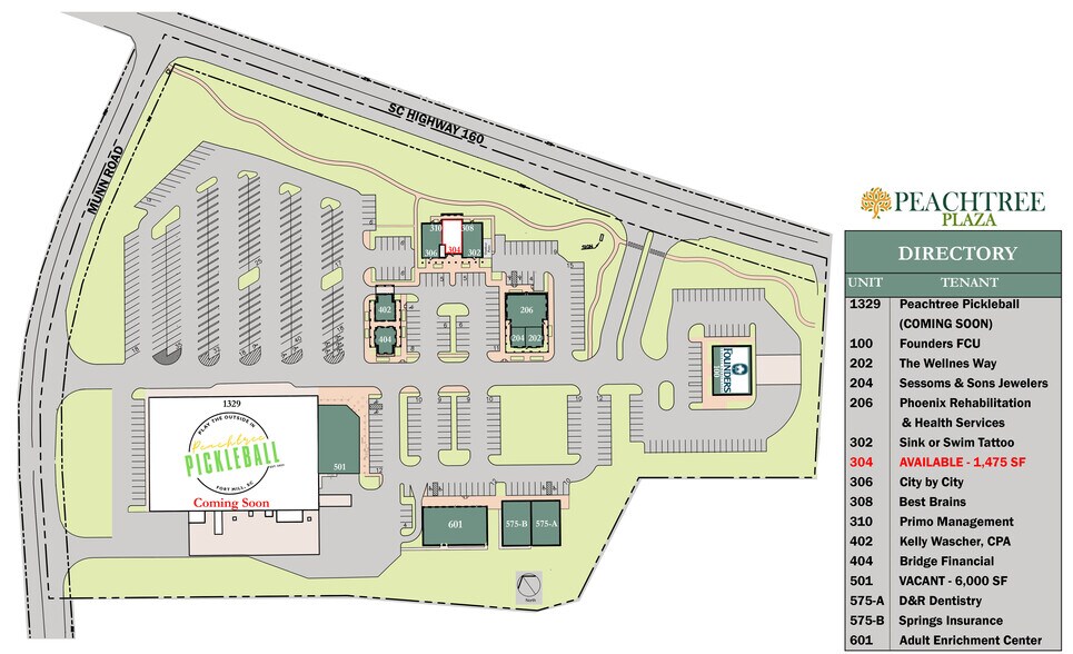 More Photos Of 302-310 Springcrest Dr, Fort Mill Storefront Retail Office For Lease