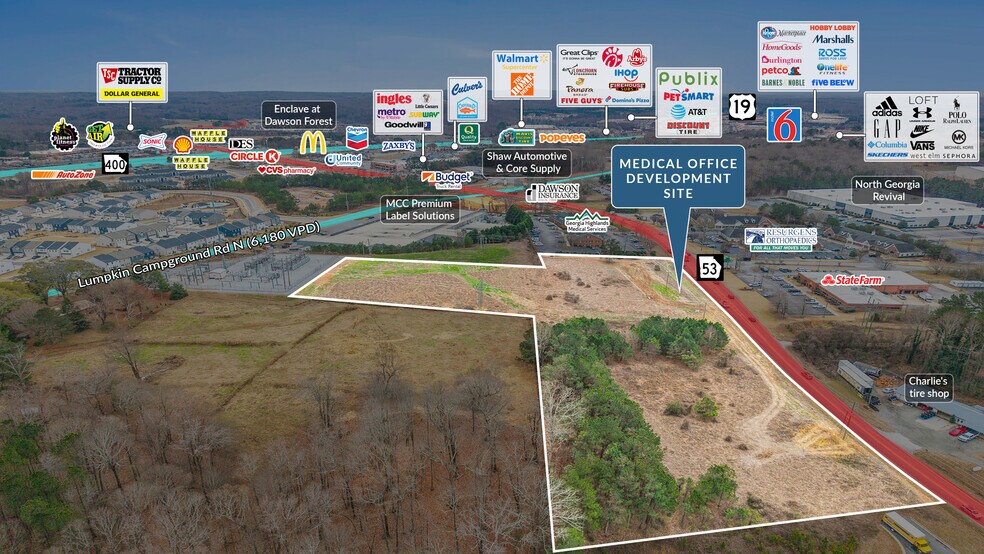 More Photos Of Highway 53 E, Dawsonville Land For Sale
