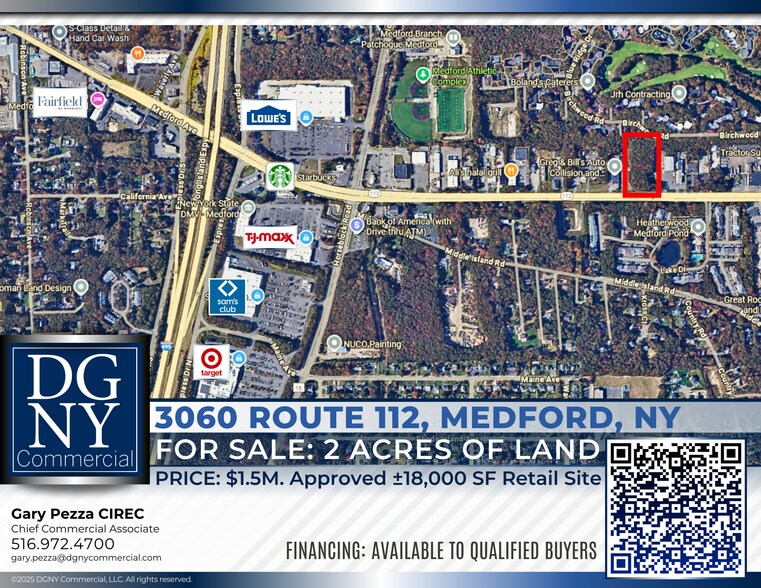 More Photos Of 3060 Route 112, Medford Land For Sale