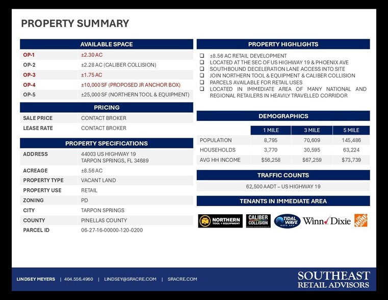 More Photos Of 44091 US Highway 19 N, Tarpon Springs Freestanding For Lease