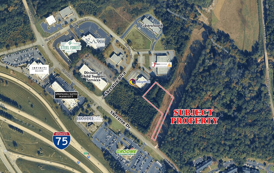 Primary Photo Of 4555 Sheraton Dr, Macon-Bibb Land For Sale