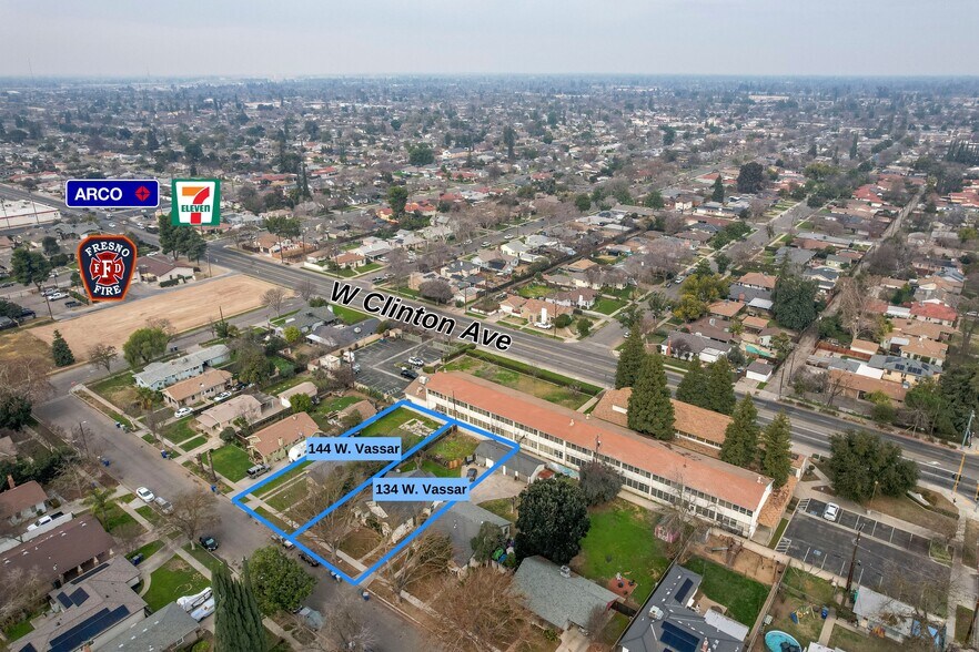 More Photos Of 134-144 W Vassar Ave, Fresno Apartments For Sale