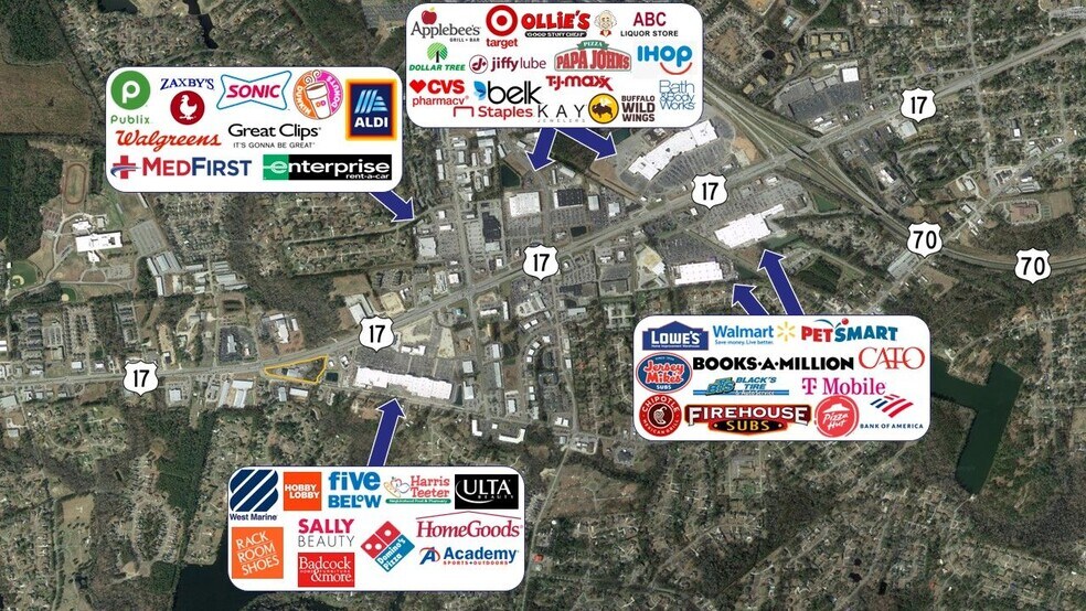 More Photos Of 3715 M L K Blvd, New Bern Land For Lease