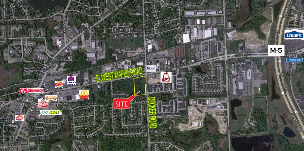 More Photos Of 0 E West Maple Rd, Walled Lake Land For Sale