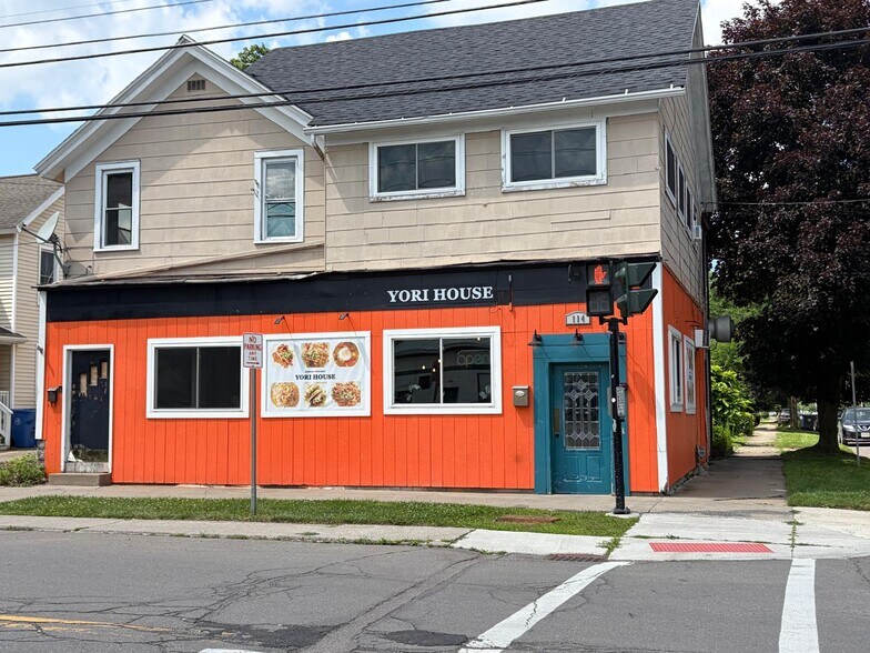 Primary Photo Of 114 Elm Street, Cortland Storefront Retail Residential For Sale