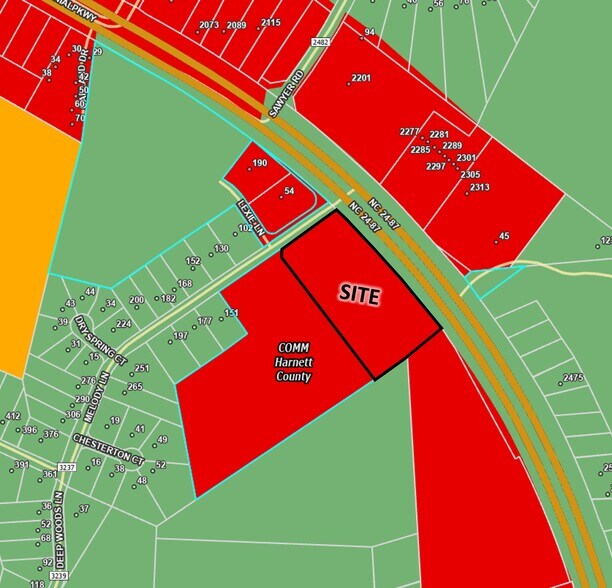 More Photos Of Hwy 24/87 & Melody Lane, Cameron Land For Sale