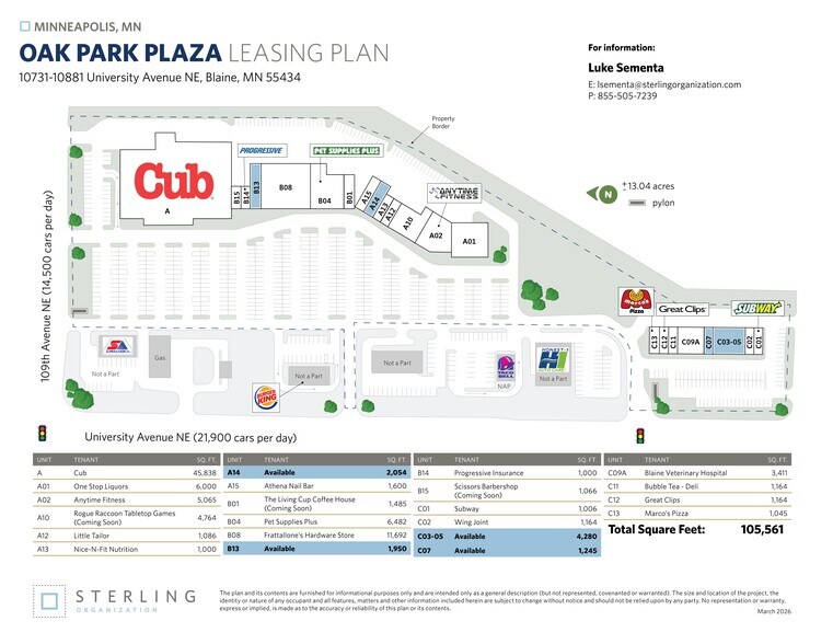 More Photos Of 10855 University Ave NE, Blaine Unknown For Lease