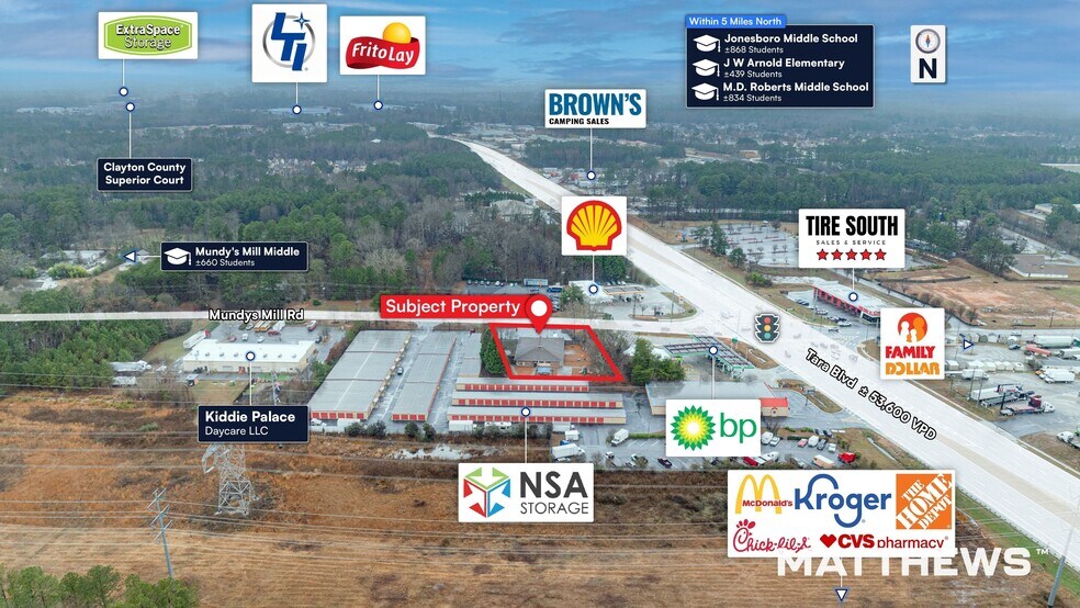 More Photos Of 1529 Mundys Mill Rd, Jonesboro Daycare Center For Sale