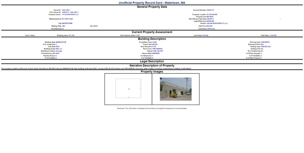 More Photos Of , Watertown Unknown For Sale