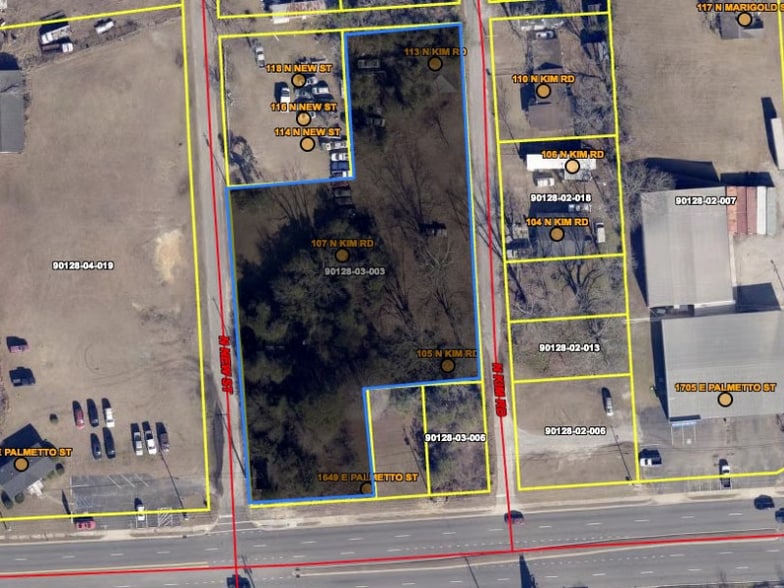 Primary Photo Of 1649 Palmetto st, Florence Land For Sale