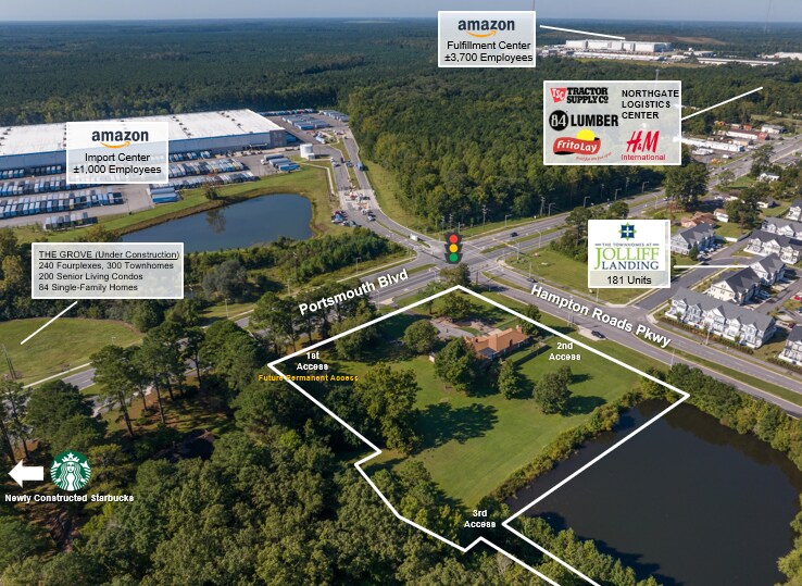 More Photos Of 5028 Portsmouth Blvd, Chesapeake Land For Lease