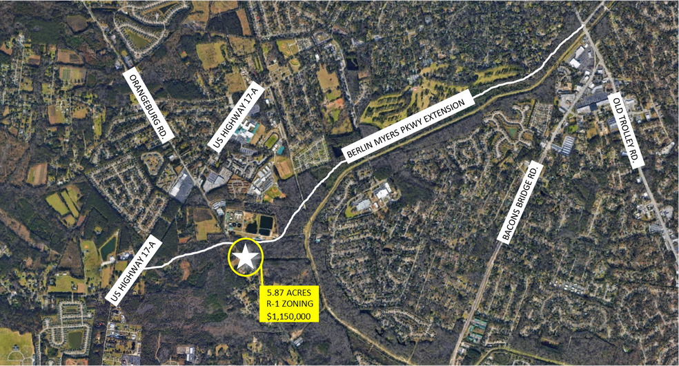 Primary Photo Of Orangeburg Rd. Rd, Summerville Land For Sale